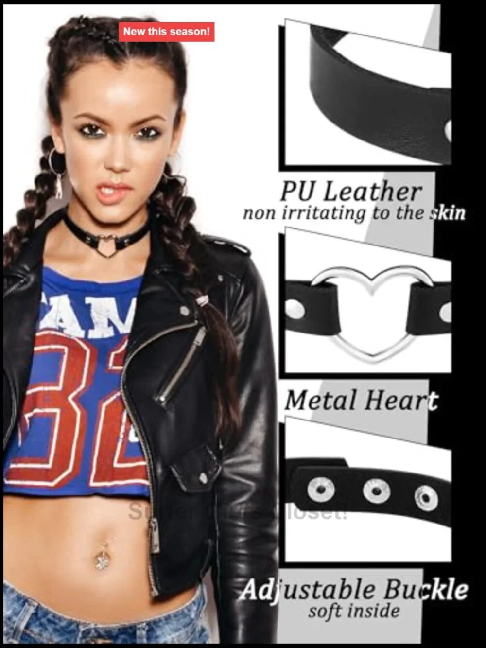 Wet Look Costume Set Fingerless Gloves Stockings Choker Garters Belt Cosplay